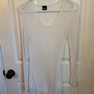 5/$10 | Victoria's Secret White Open Knit Sweater